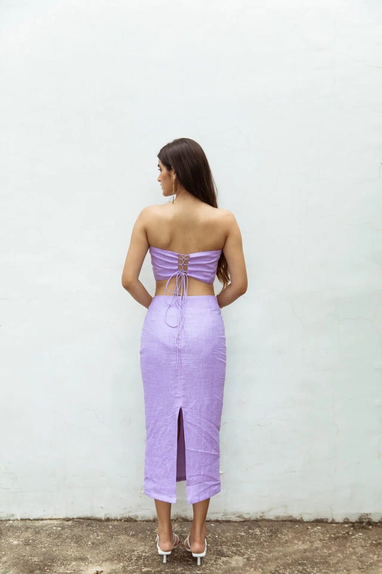 NORA GATHERED CROP TOP