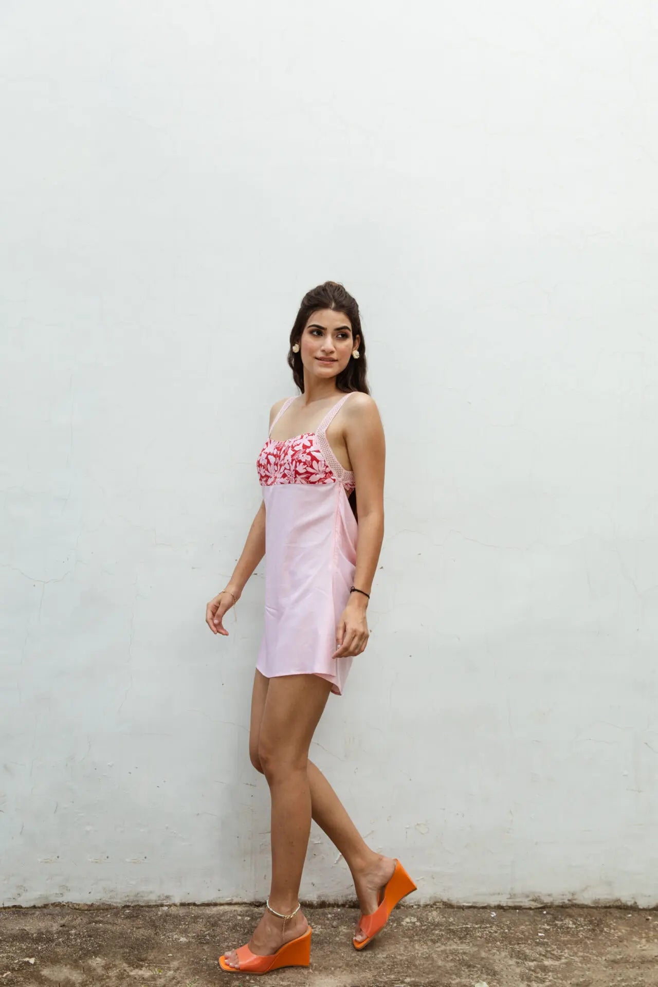AURA PRINTED MINI DRESS