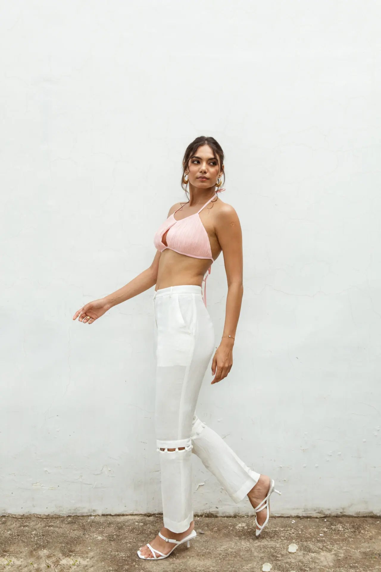 WILLA KNEE SLIT PANTS