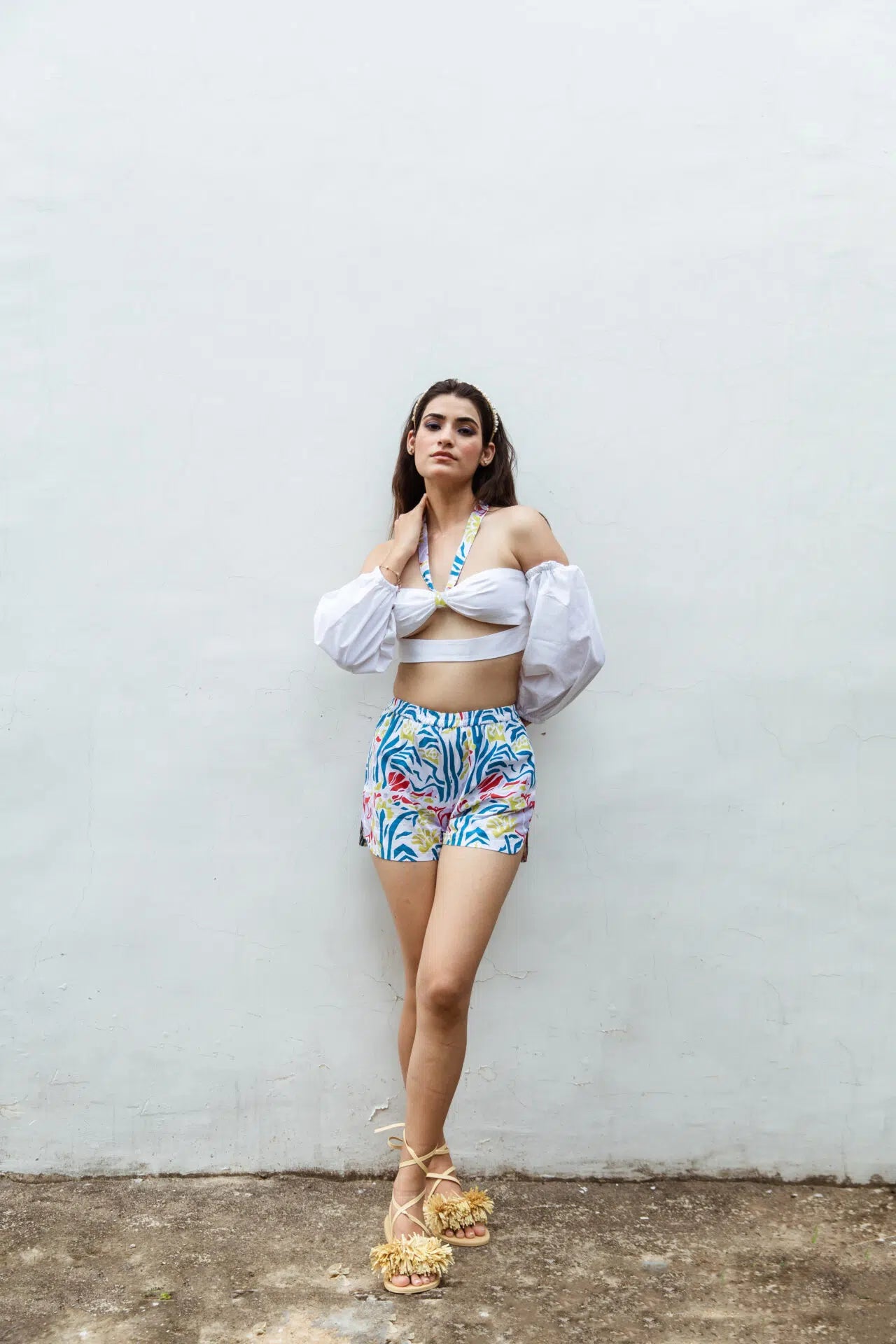 HANNAH PRINTED SHORTS