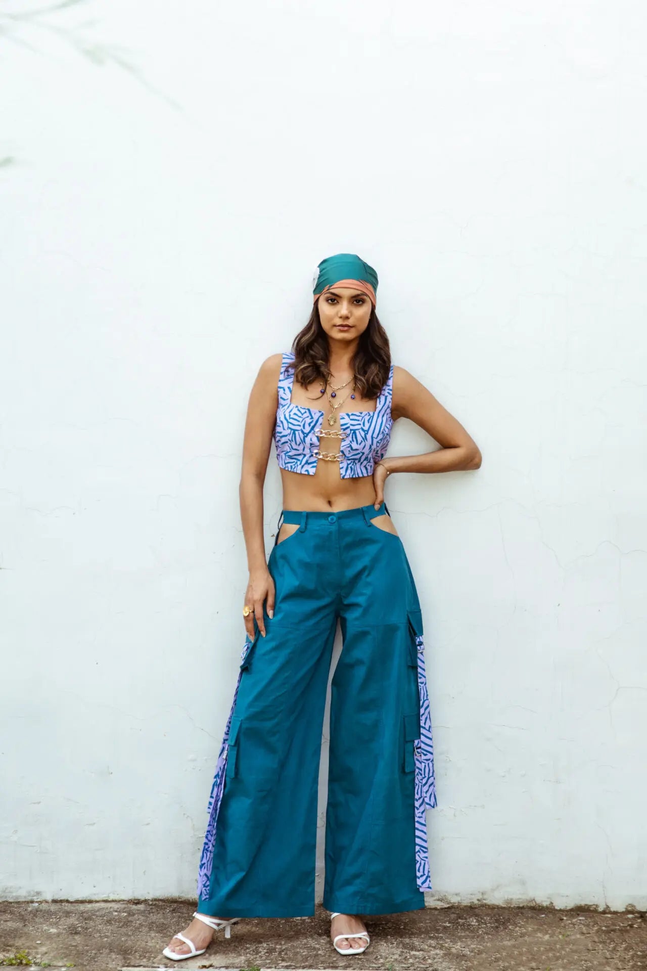 RITZ PRINTED CROP TOP