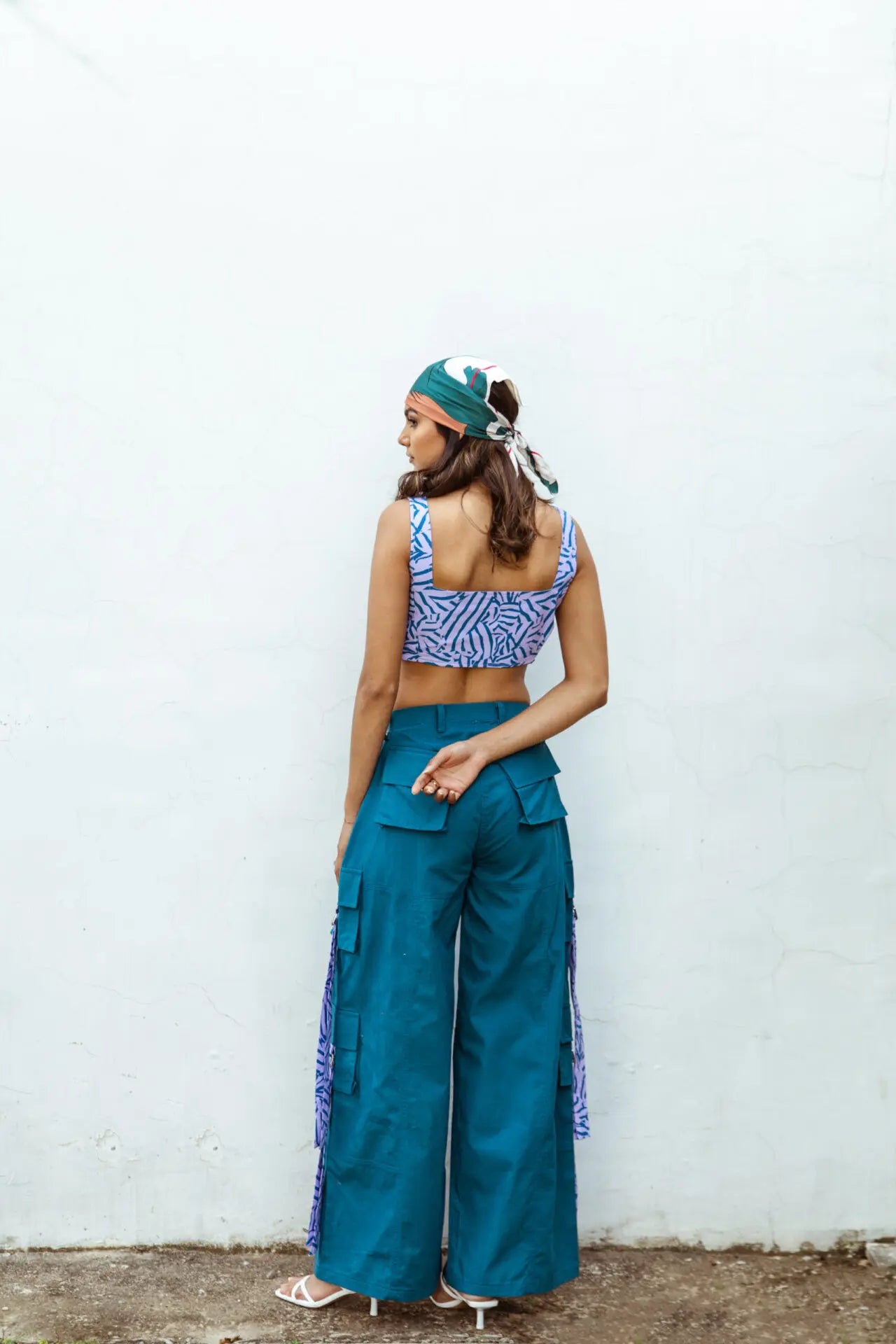 RITZ PRINTED CROP TOP