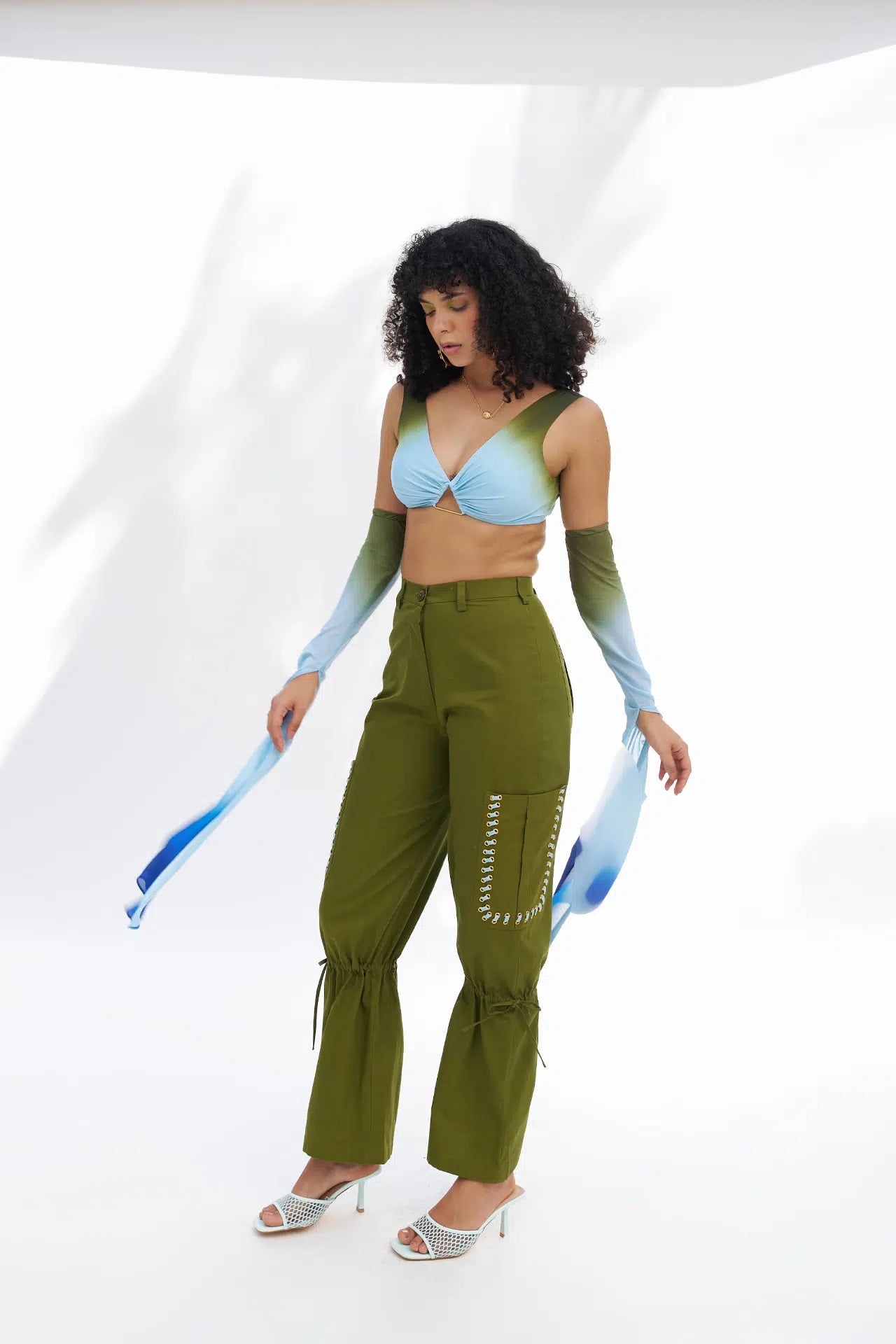 CANDI OMBRE TRIANGLE TOP