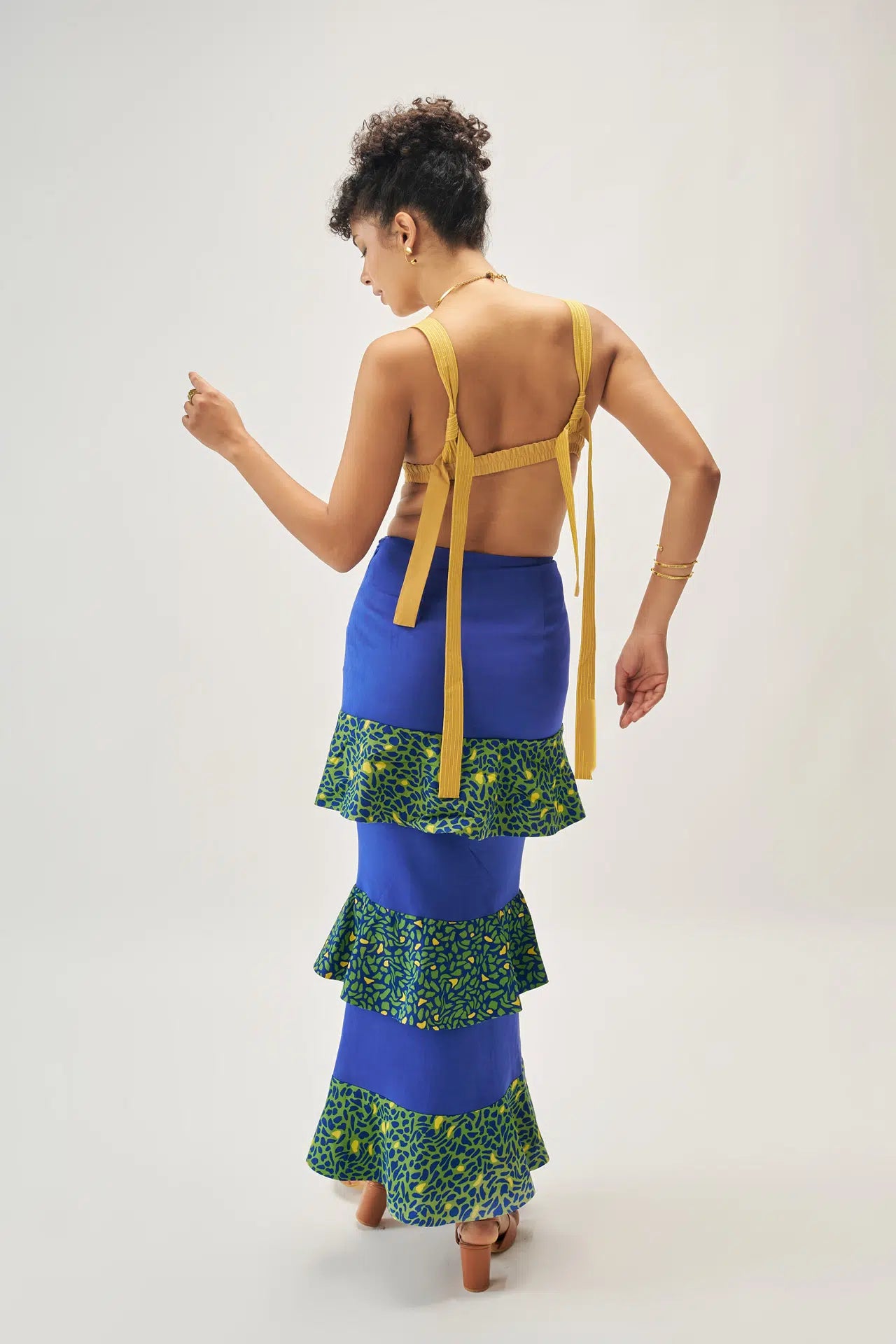 AZURE TIE-UP TOP