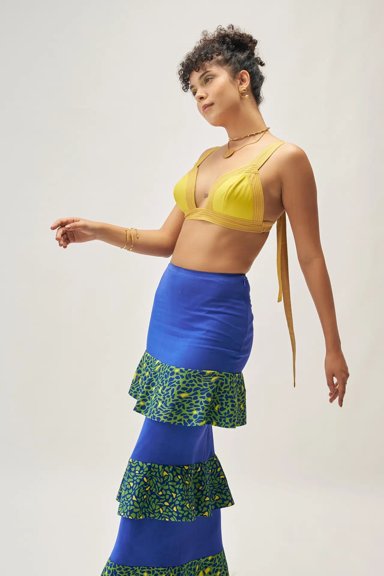 AZURE TIE-UP TOP