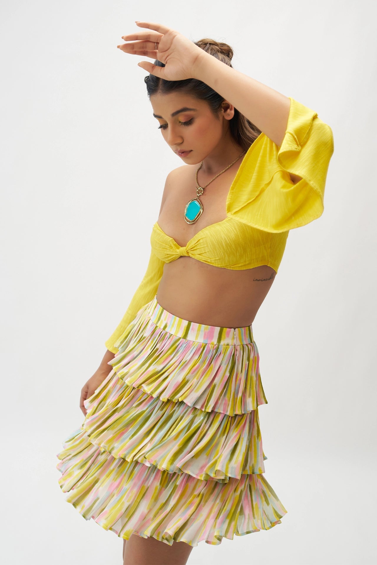 LEXI TIER MINI SKIRT