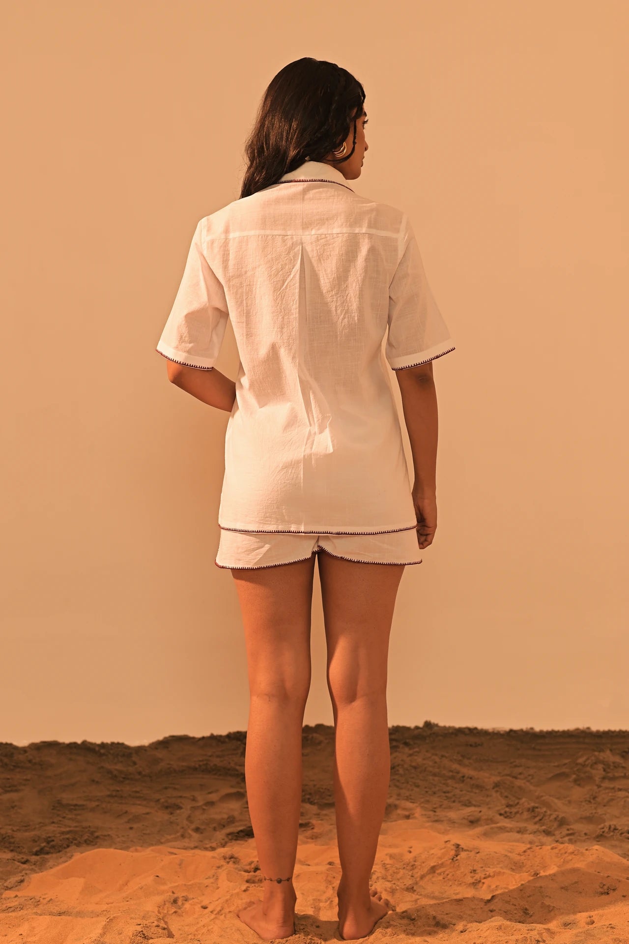 LUV EMBROIDERED SHORTS