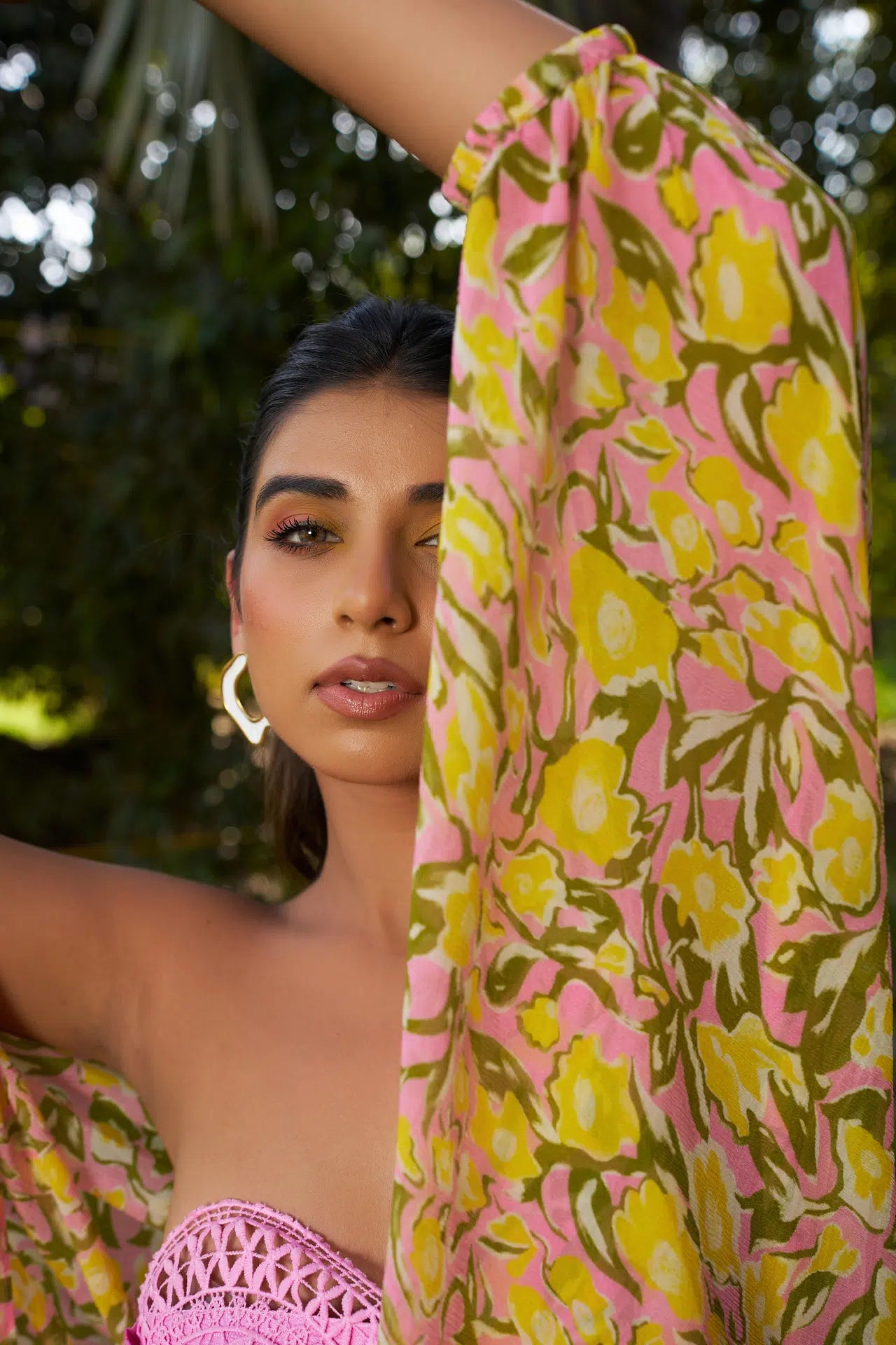 ROSSI FLORAL DRAPE