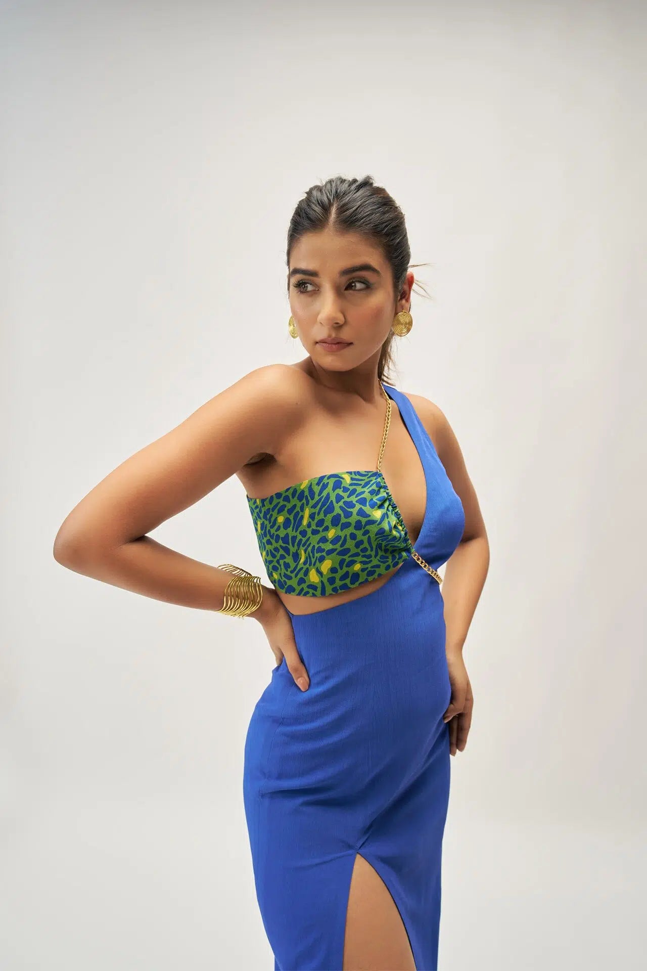 VIVIAN ASYMMETRIC DRESS