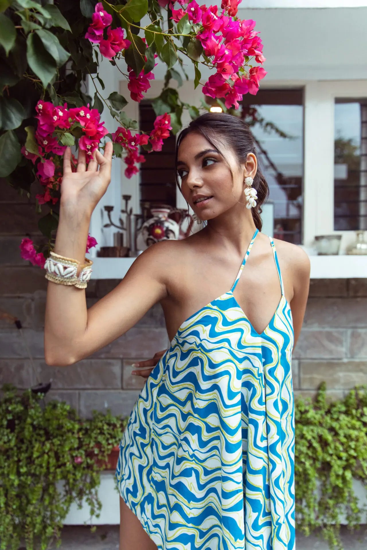 BAILEY PRINTED MINI DRESS
