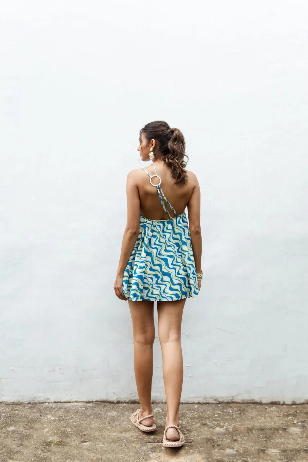 BAILEY PRINTED MINI DRESS