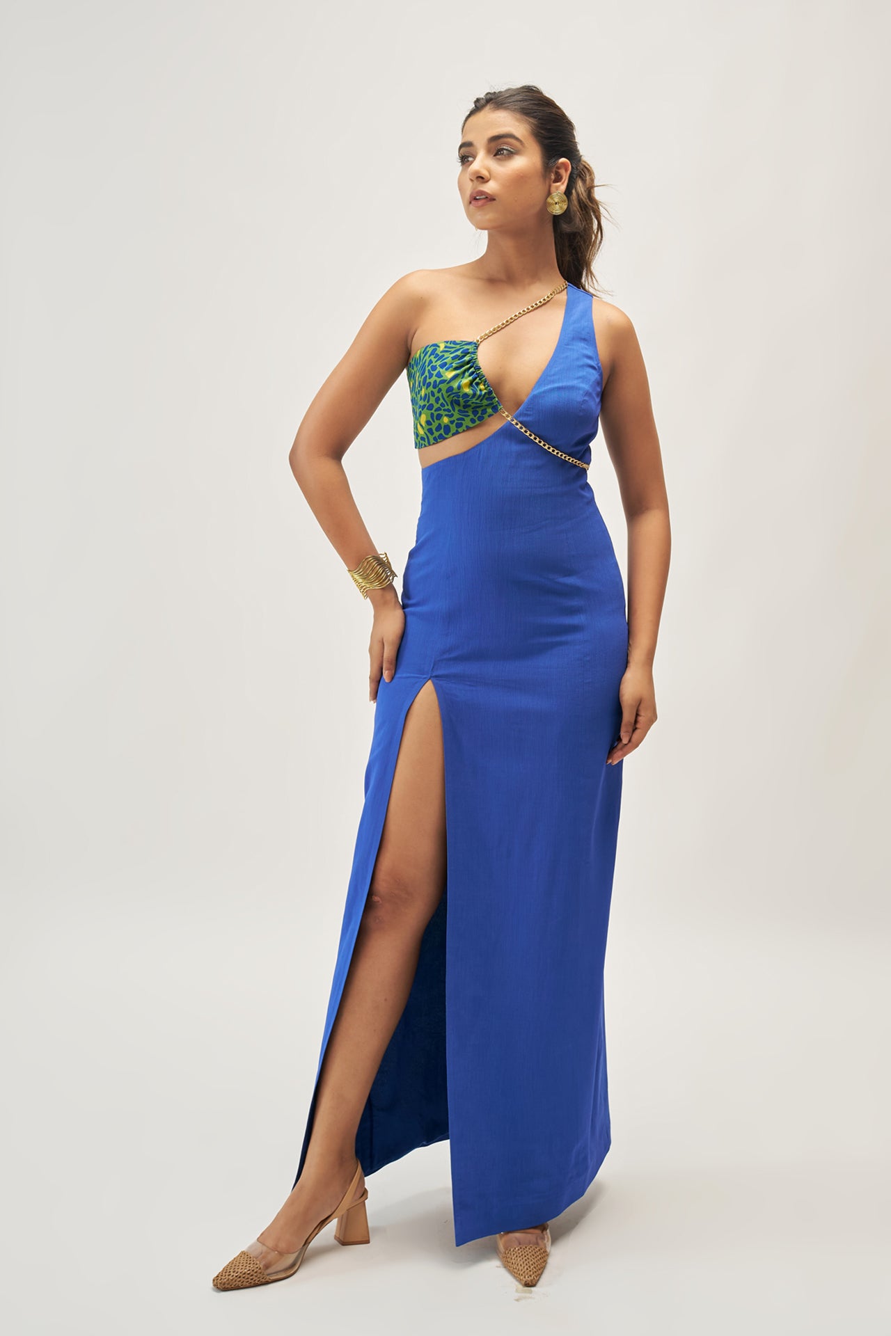 VIVIAN ASYMMETRIC DRESS