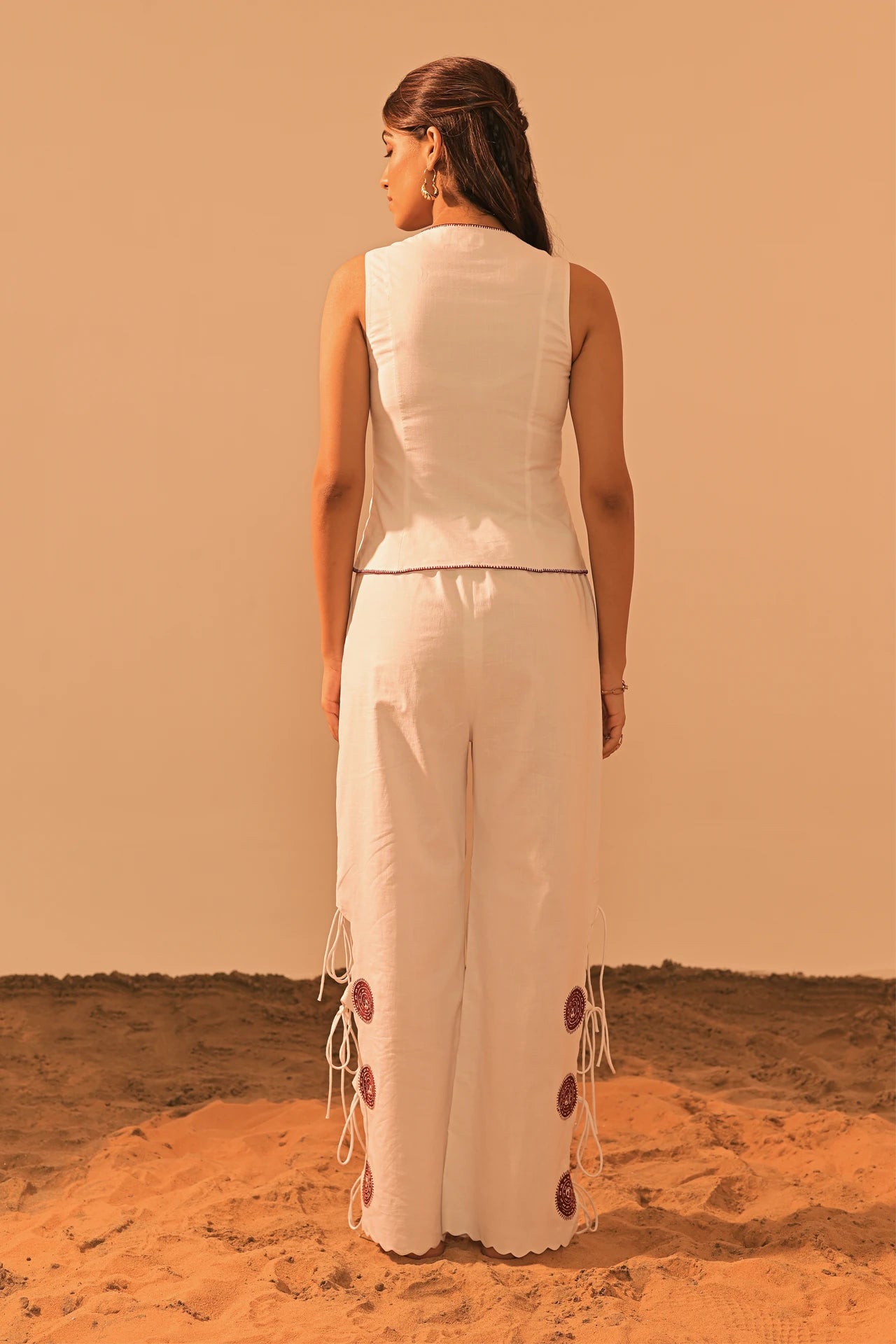 SENTA EMBROIDERED PANTS