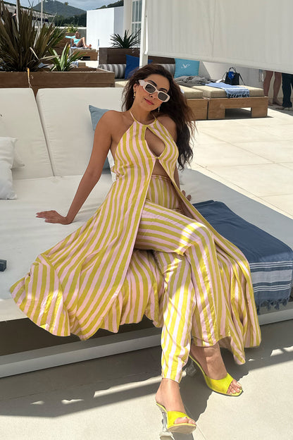 CITRUS BLUSH STRIPED SET