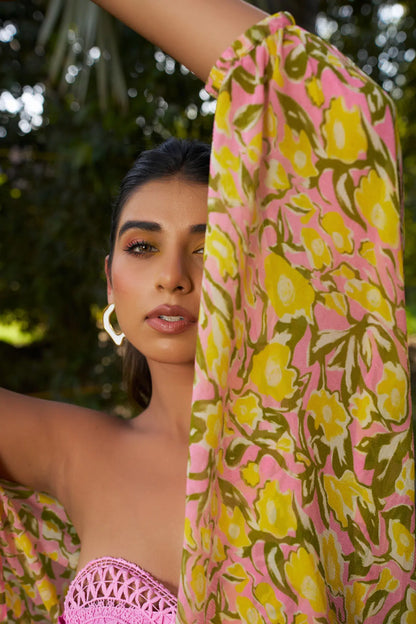 ROSSI FLORAL DRAPE