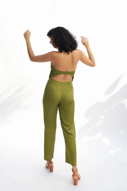 SIENNA COWL JUMPSUIT
