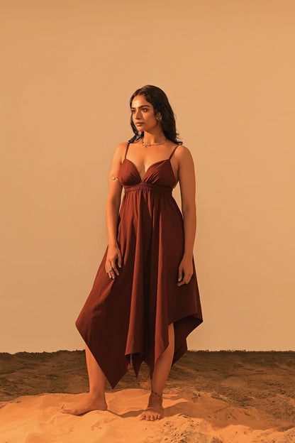 ADORA HANDKERCHIEF DRESS