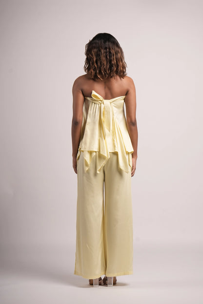 ALINA BUTTER YELLOW CO-ORD SET