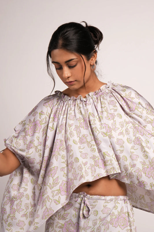LILAC BLOOM TOP