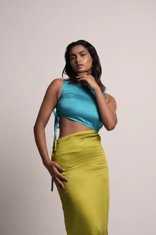 MAYA COLORBLOCK DRESS