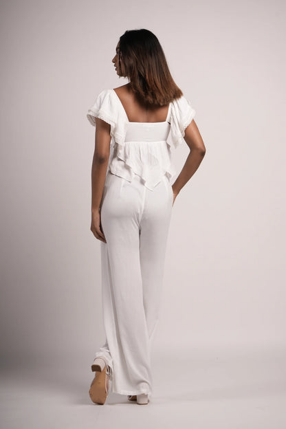 ZOYA LACE WHITE TOP